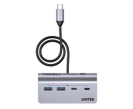 Unitek Hub aluminiowy USB-A/USB-C z 4 portami 5Gbp - 1369163 - zdjęcie 1